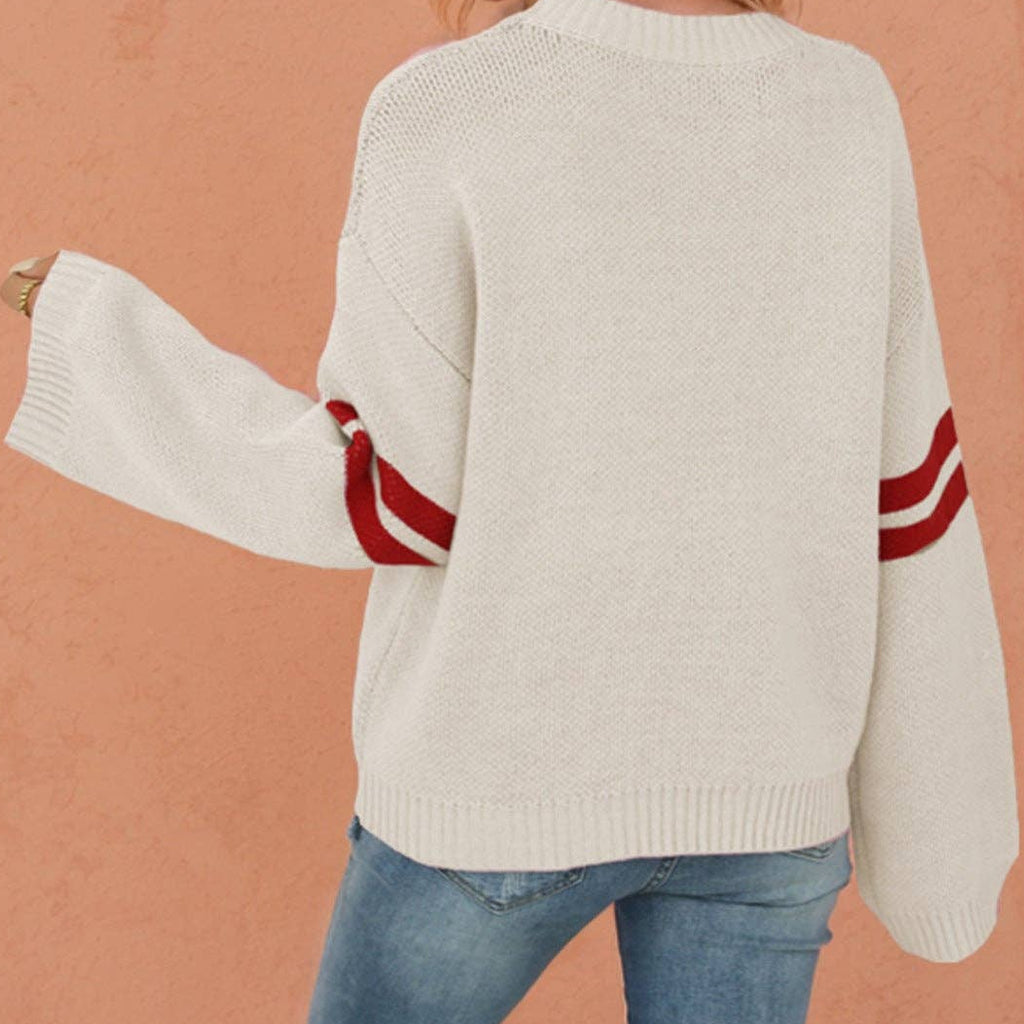 Lovesoft Heart Crew Neck Sweater